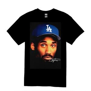 Black Graphic T-Shirt Kobe Bryant